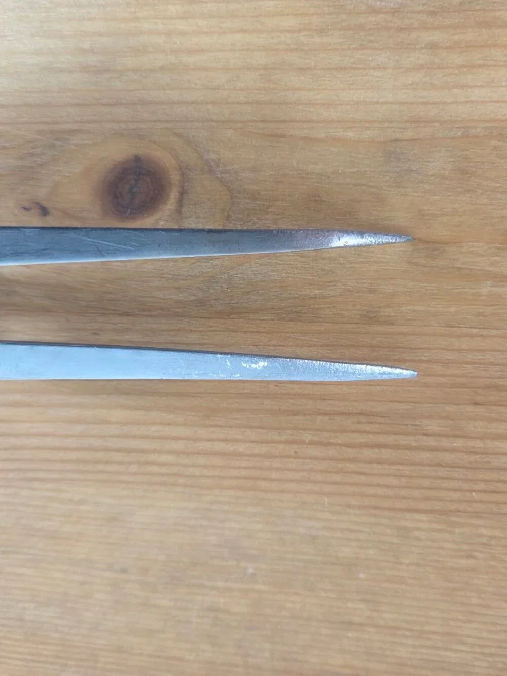 Vintage Flint Arrowhead Stainless Meat Carving Serving Fork USA Black Handle